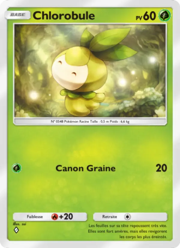 Chlorobule — carte 001 de l’extension Crise Interdimensionnelle