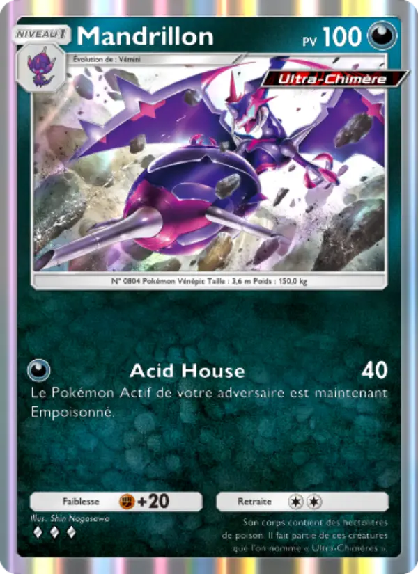 Mandrillon — carte 045 de l’extension Crise Interdimensionnelle