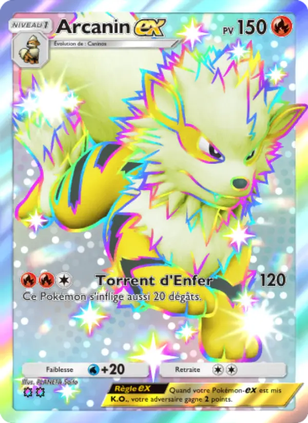 Arcanin-ex — carte 100 de l’extension Crise Interdimensionnelle