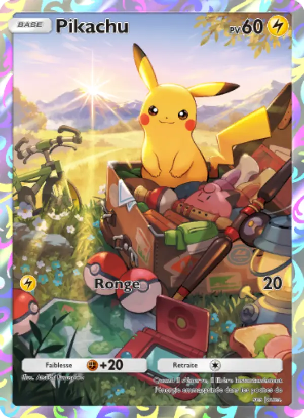 Pikachu — carte 009 de l’extension Promo-A
