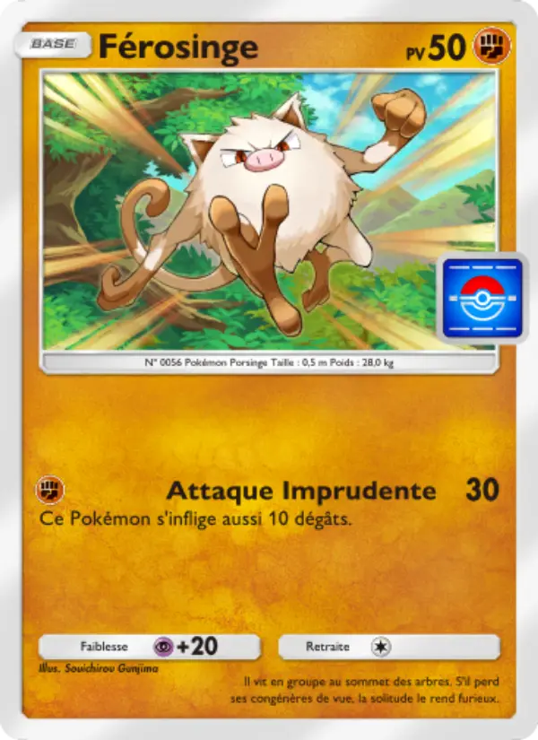 Férosinge — carte 017 de l’extension Promo-A