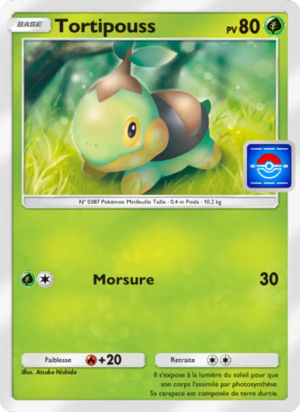 Tortipouss — carte 035 de l’extension Promo-A
