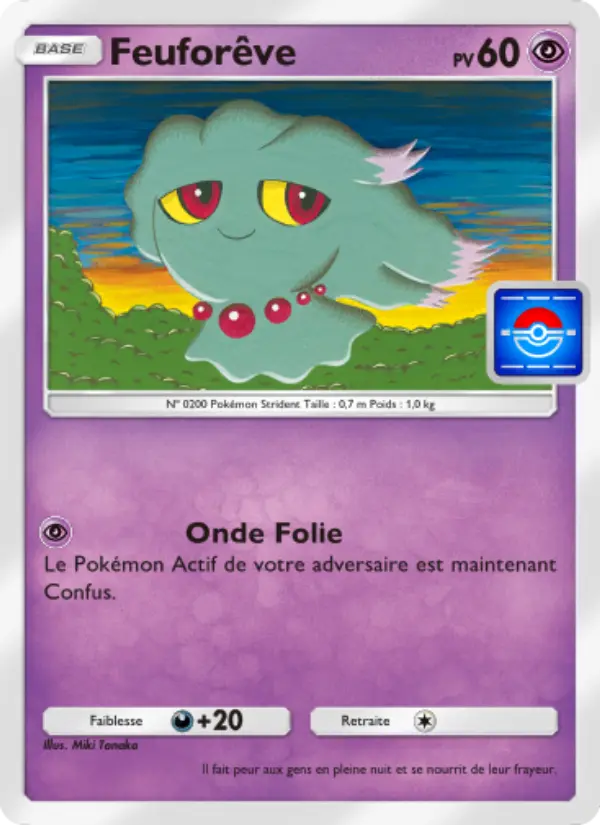 Feuforêve — carte 038 de l’extension Promo-A