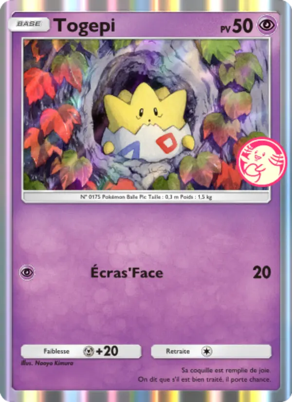 Togepi — carte 041 de l’extension Promo-A
