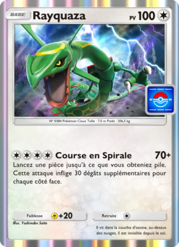 Rayquaza — carte 063 de l’extension Promo-A