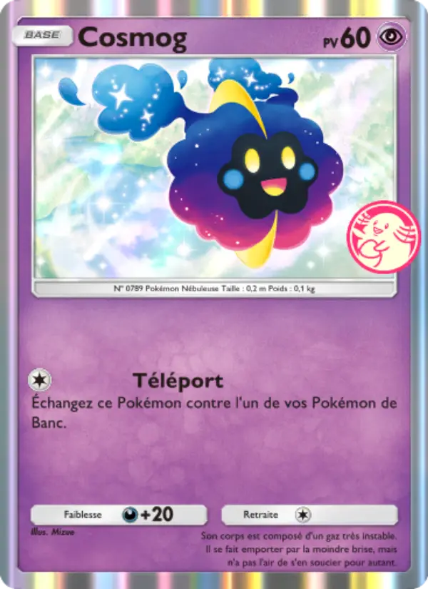 Cosmog — carte 067 de l’extension Promo-A