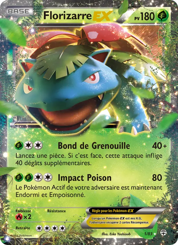 Florizarre-EX — carte 1 de l’extension Générations