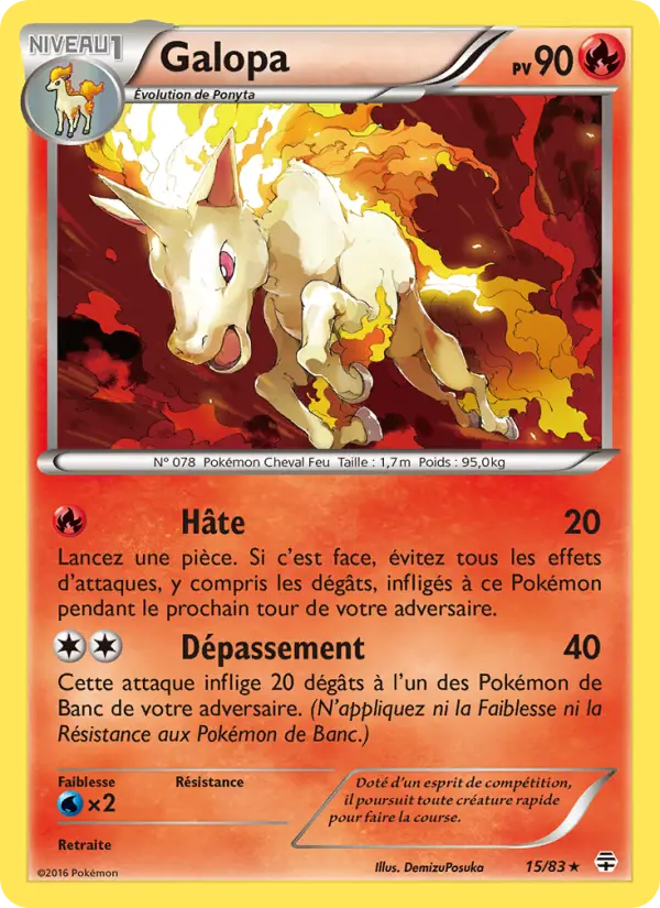 Galopa — carte 15 de l’extension Générations