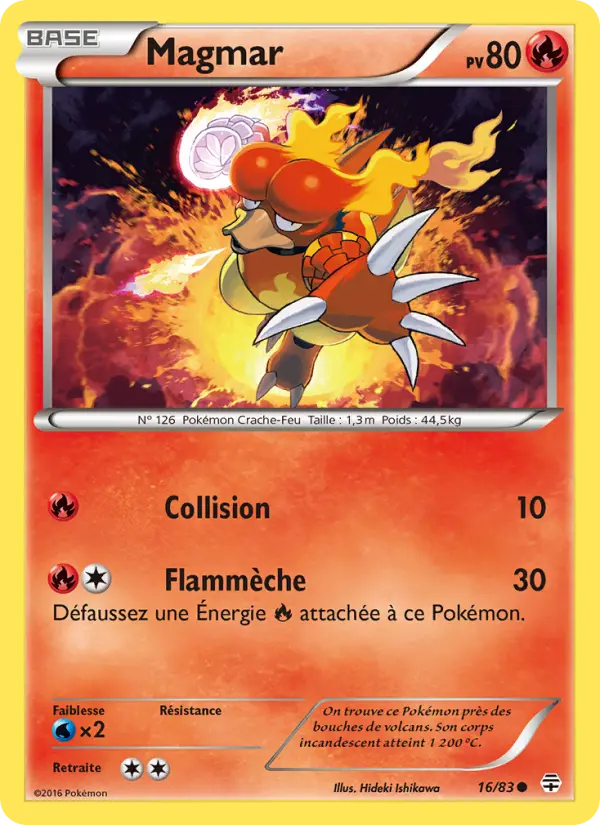 Magmar — carte 16 de l’extension Générations