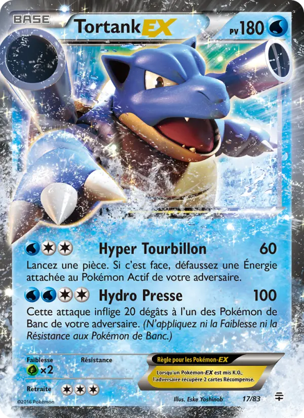 Tortank-EX — carte 17 de l’extension Générations
