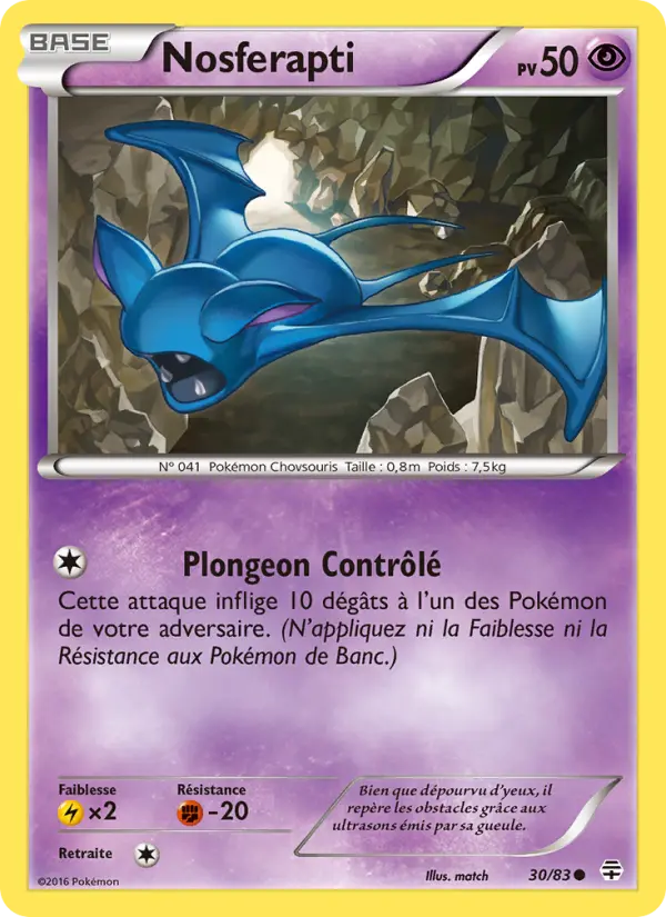Nosferapti — carte 30 de l’extension Générations
