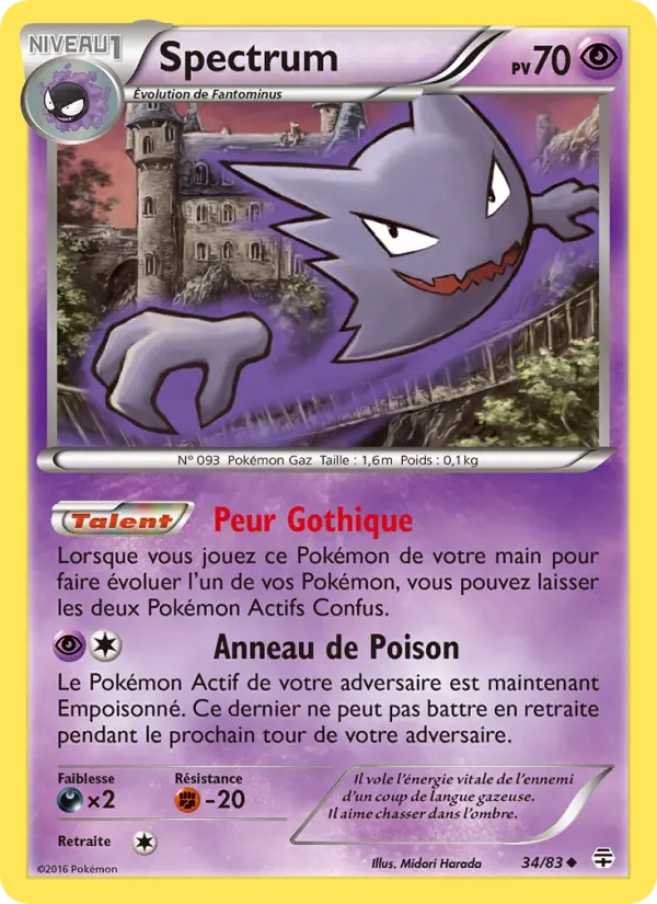 Spectrum — carte 34 de l’extension Générations