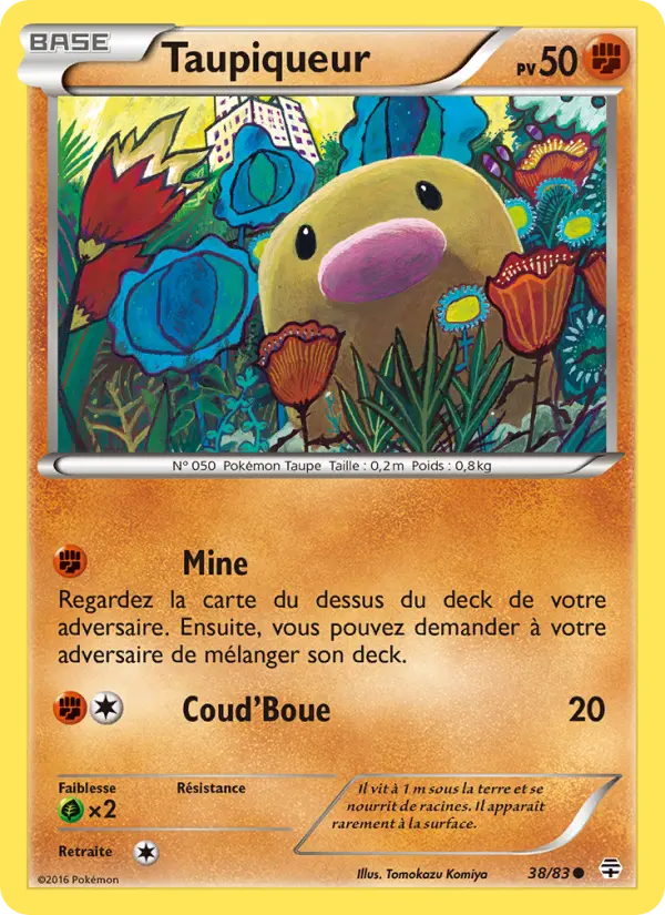 Taupiqueur — carte 38 de l’extension Générations
