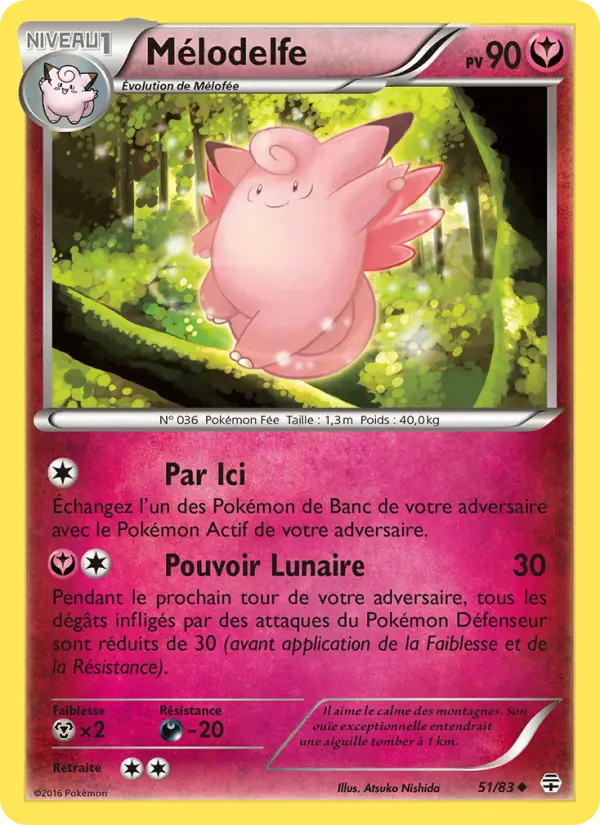 Mélodelfe — carte 51 de l’extension Générations