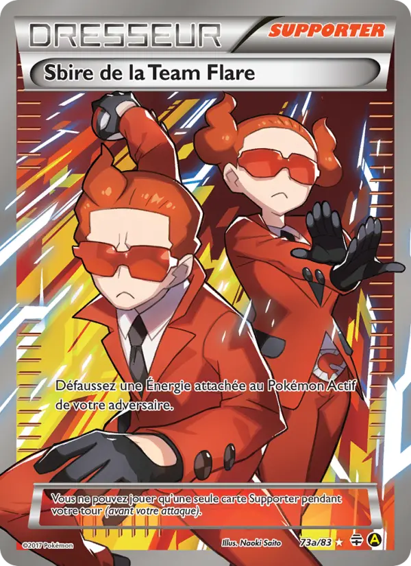 Sbire de la Team Flare — carte 73 de l’extension Générations