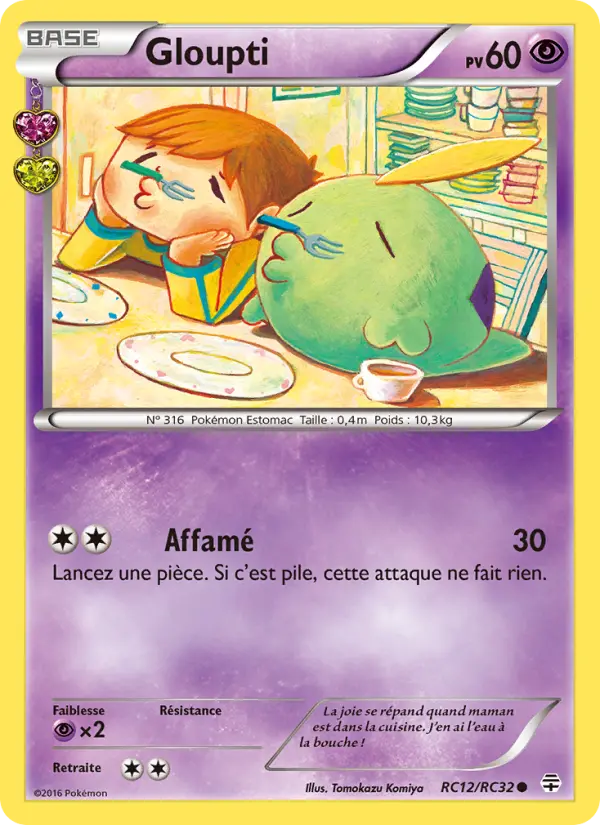 Gloupti — carte RC12 de l’extension Générations