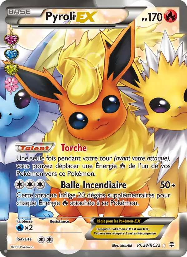 Pyroli-EX — carte RC28 de l’extension Générations