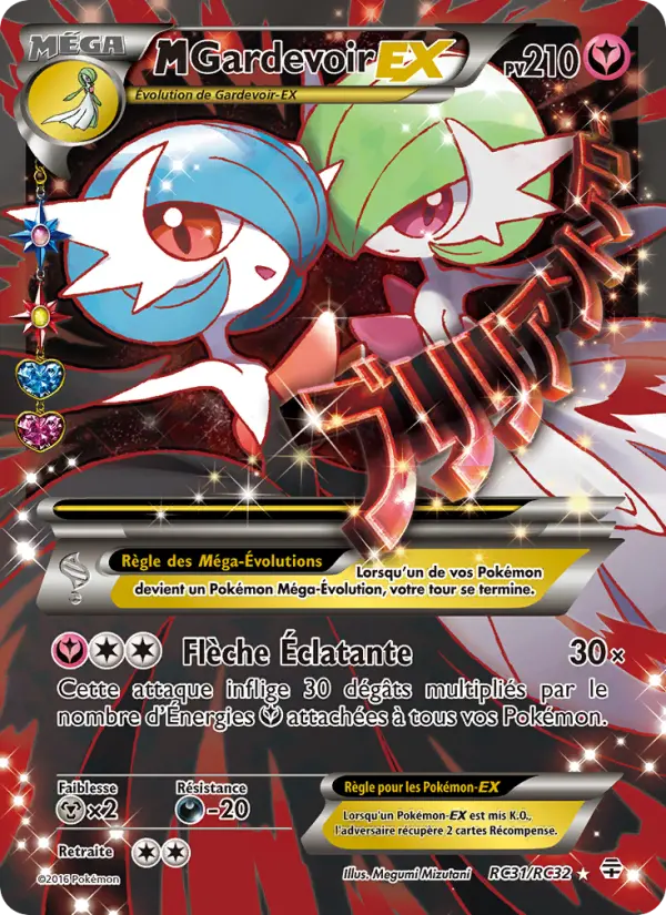 M-Gardevoir-EX — carte RC31 de l’extension Générations