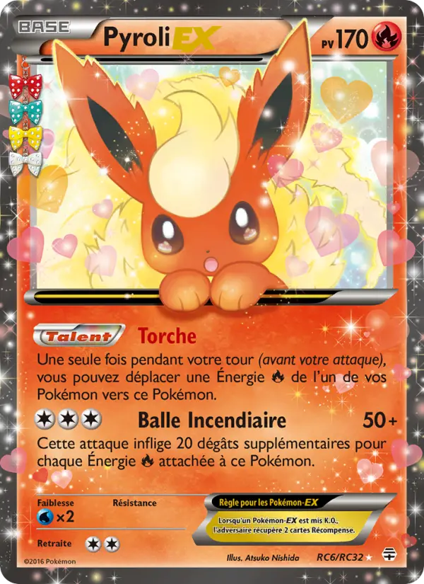 Pyroli-EX — carte RC6 de l’extension Générations
