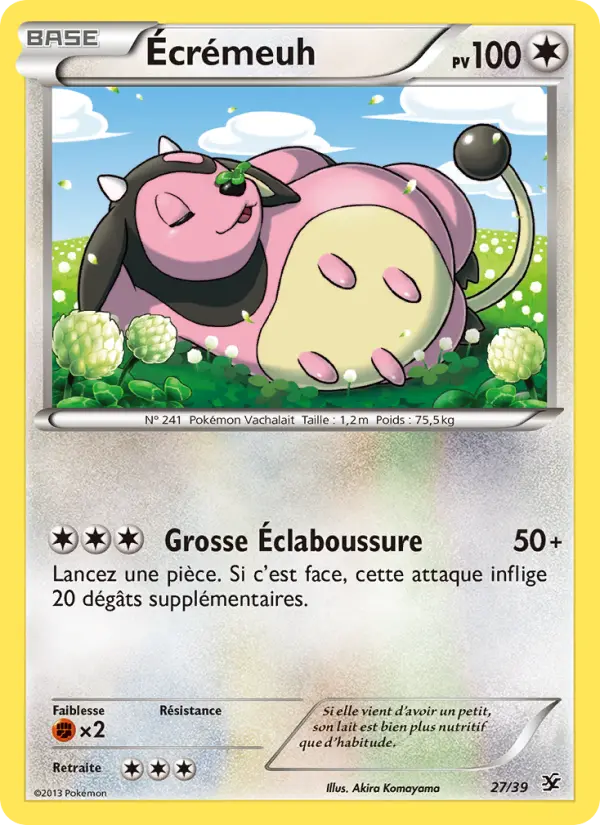 Écrémeuh — carte 27 de l’extension Bienvenue à Kalos
