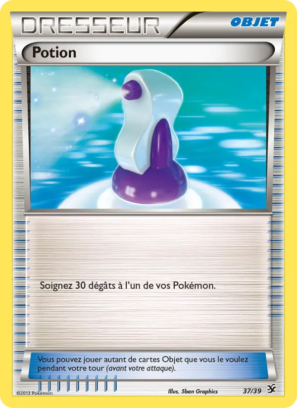 Potion — carte 37 de l’extension Bienvenue à Kalos