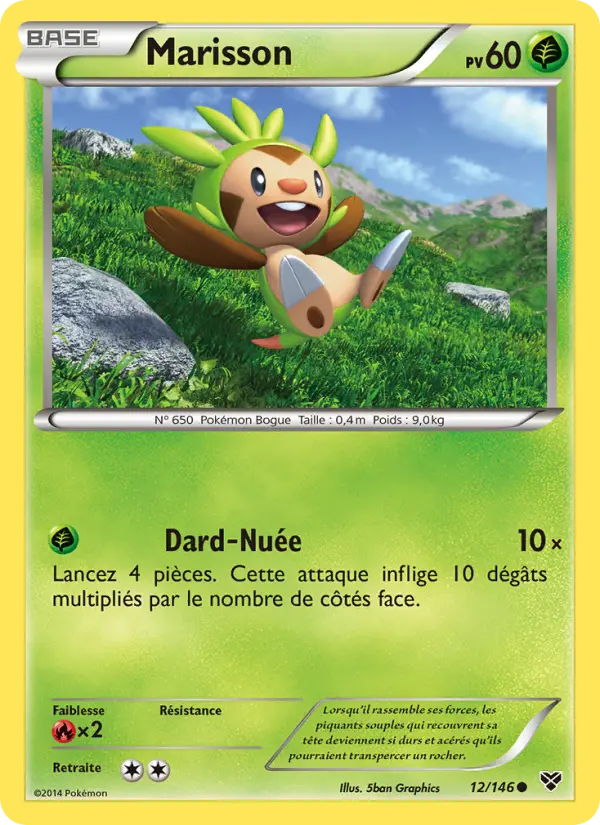 Marisson — carte 12 de l’extension XY