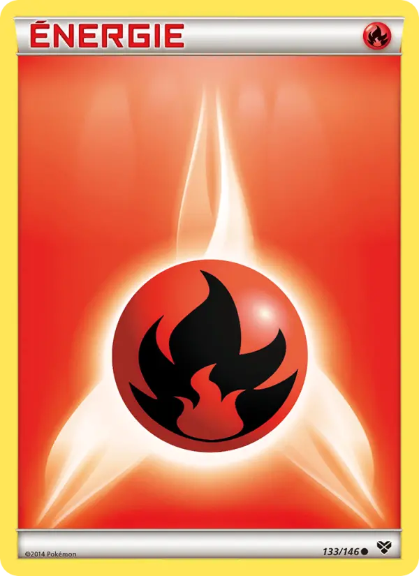 Énergie Feu — carte 133 de l’extension XY