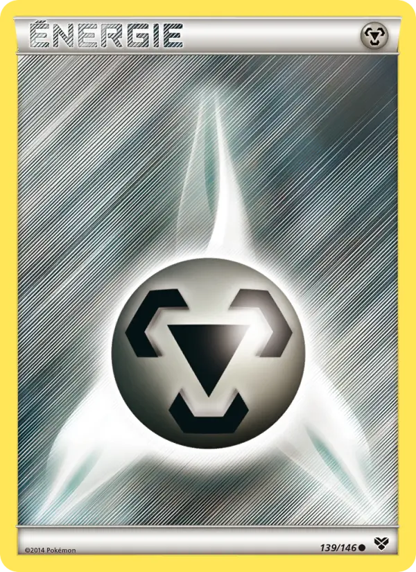 Énergie Métal — carte 139 de l’extension XY