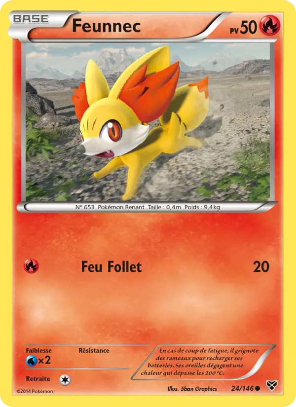Feunnec — carte 24 de l’extension XY