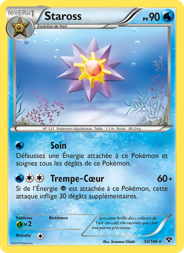 Staross — carte 34 de l’extension XY