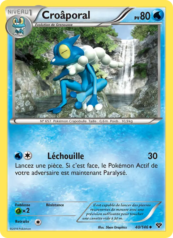Croâporal — carte 40 de l’extension XY