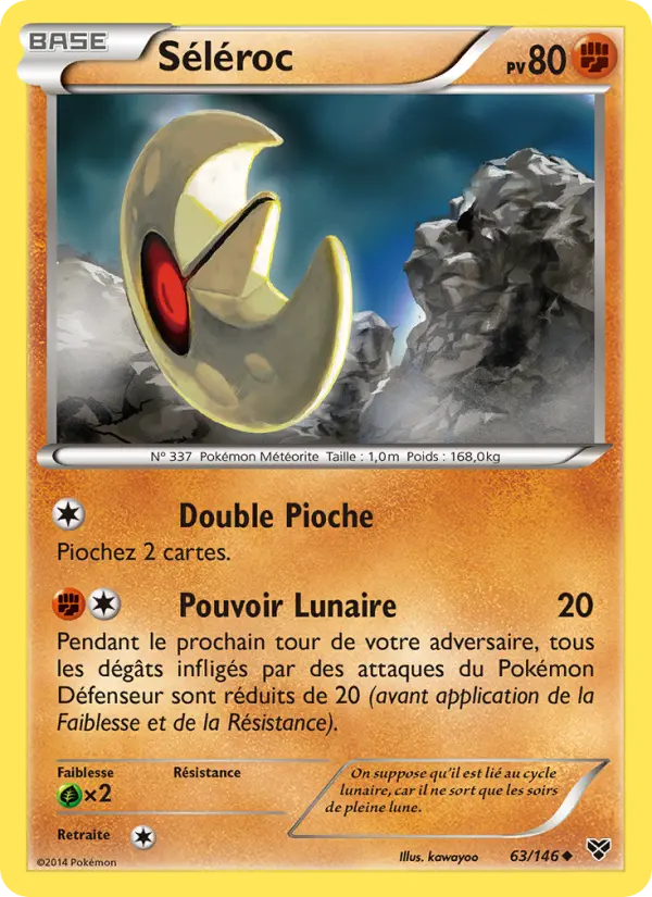 Séléroc — carte 63 de l’extension XY