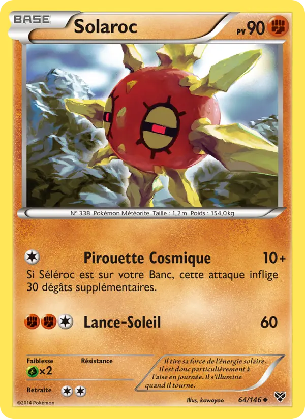 Solaroc — carte 64 de l’extension XY