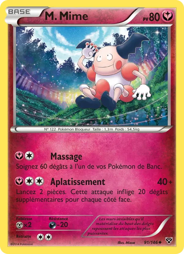M. Mime — carte 91 de l’extension XY