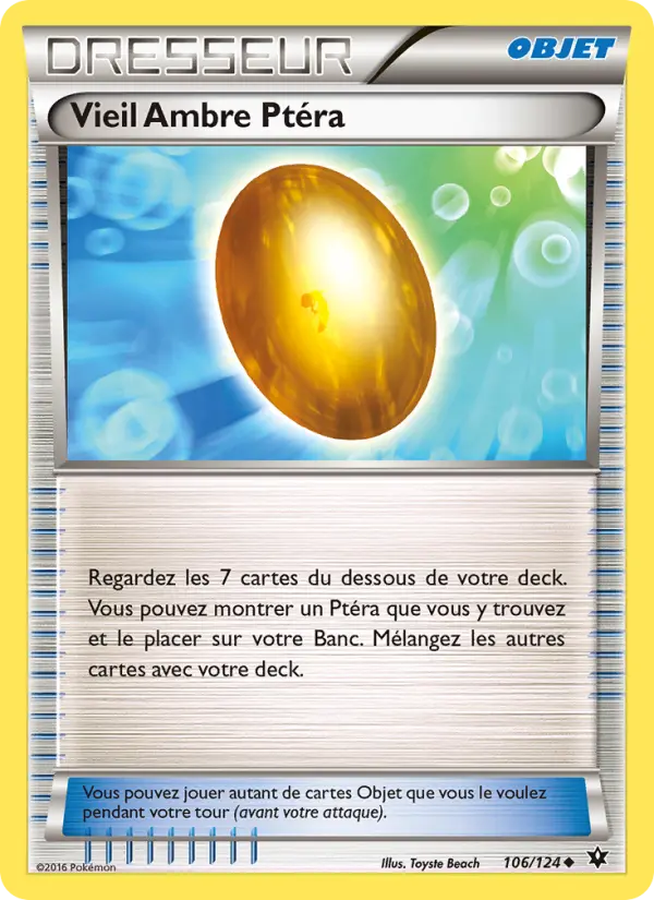 Vieil Ambre Ptéra — carte 106 de l’extension Impact des Destins