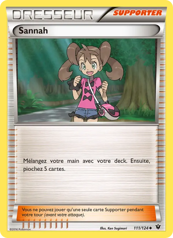 Sannah — carte 111 de l’extension Impact des Destins