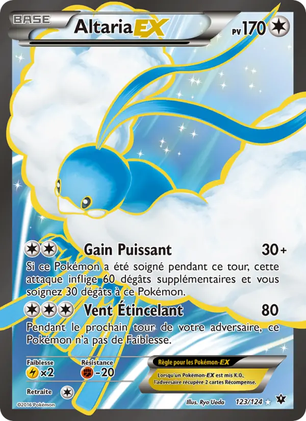 Altaria EX — carte 123 de l’extension Impact des Destins
