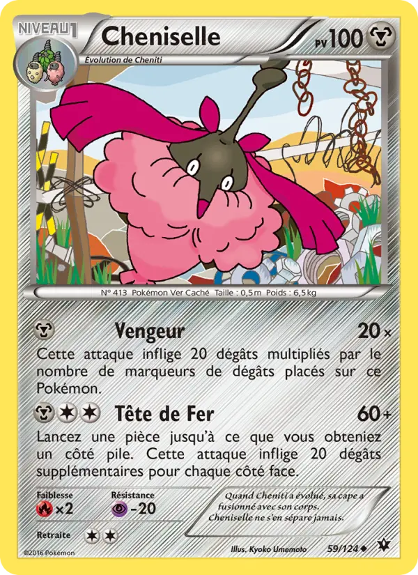 Cheniselle — carte 59 de l’extension Impact des Destins