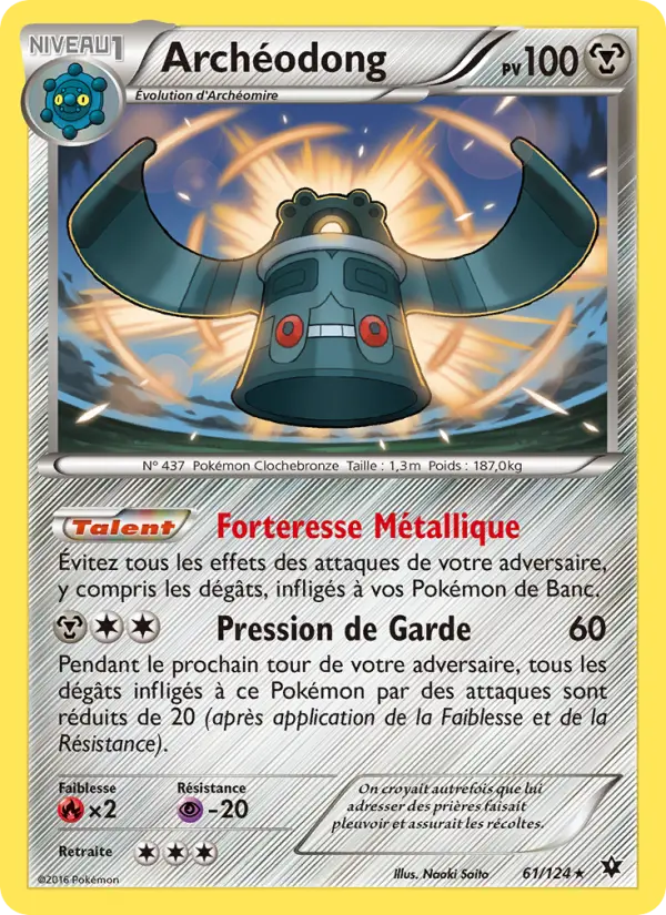 Archéodong — carte 61 de l’extension Impact des Destins