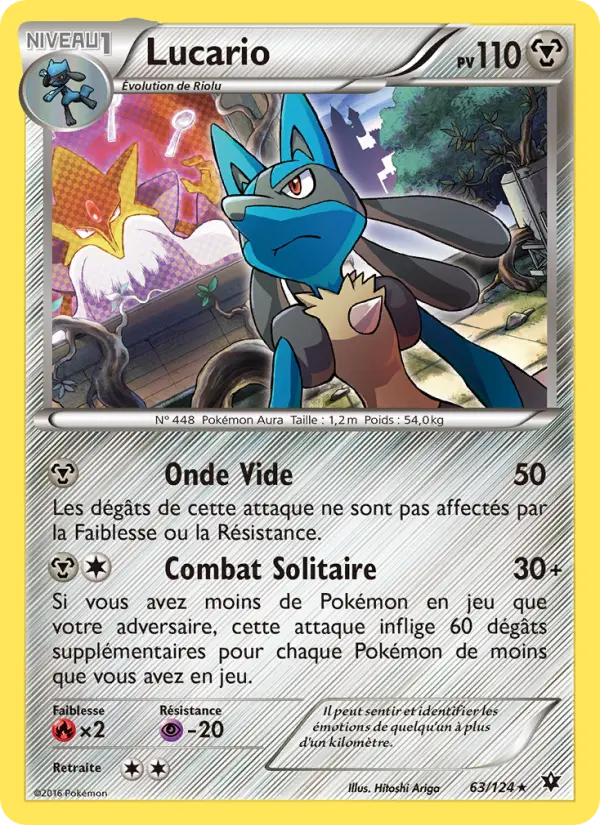 Lucario — carte 63 de l’extension Impact des Destins