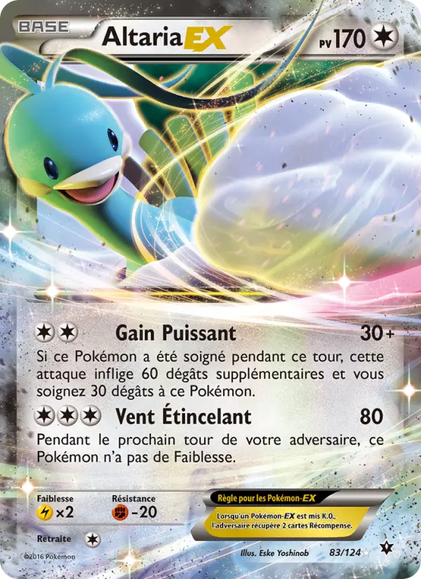 Altaria EX — carte 83 de l’extension Impact des Destins