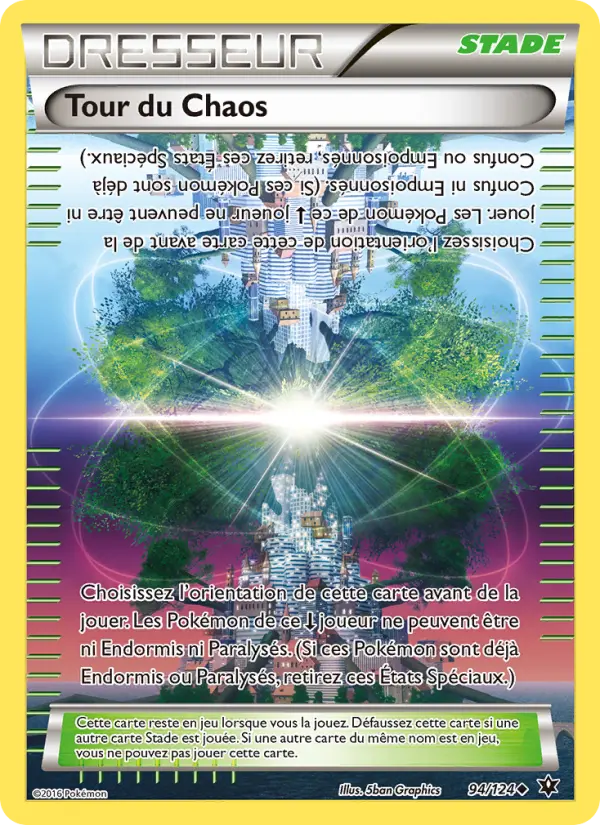 Tour du Chaos — carte 94 de l’extension Impact des Destins