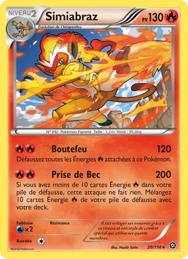 Simiabraz — carte 20 de l’extension Offensive Vapeur