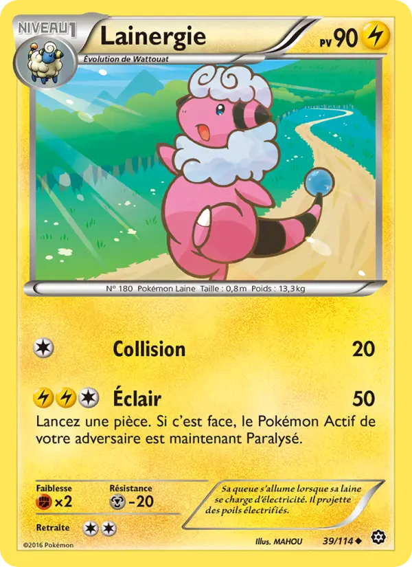Lainergie — carte 39 de l’extension Offensive Vapeur