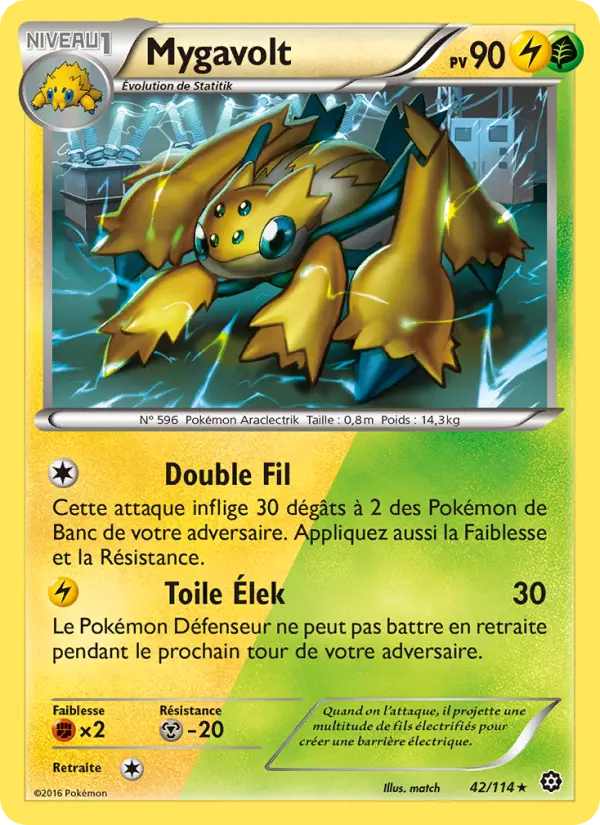 Mygavolt — carte 42 de l’extension Offensive Vapeur