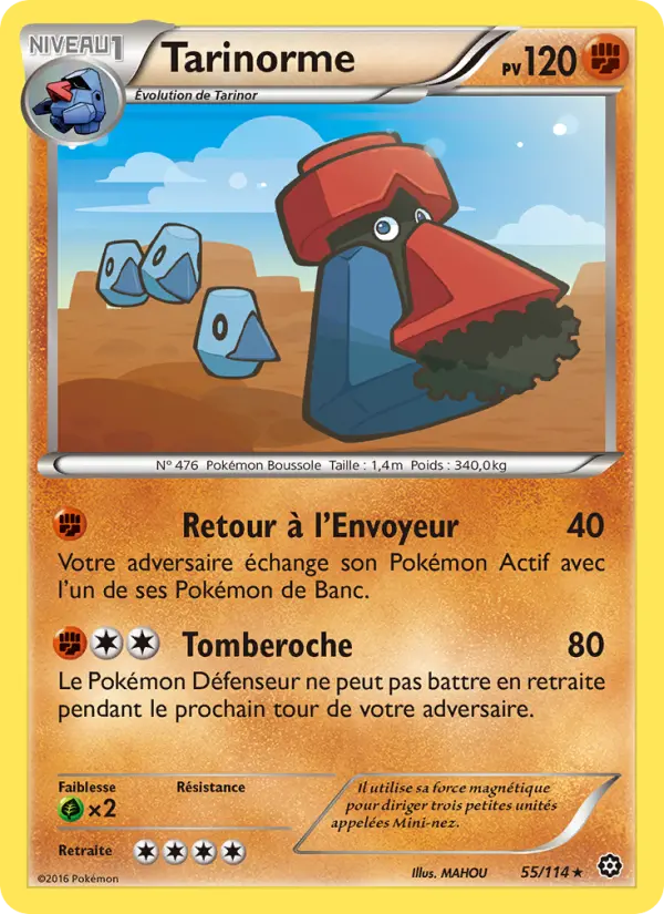 Tarinorme — carte 55 de l’extension Offensive Vapeur