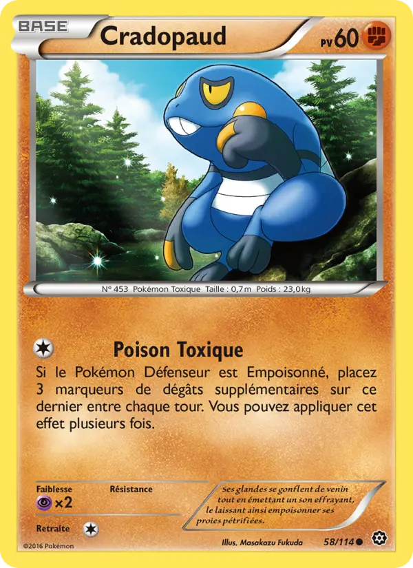 Cradopaud — carte 58 de l’extension Offensive Vapeur