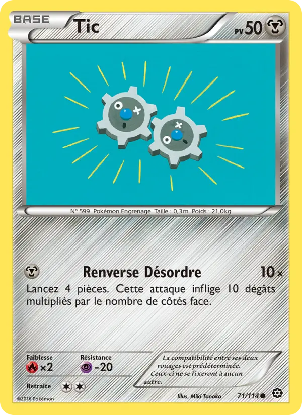 Tic — carte 71 de l’extension Offensive Vapeur