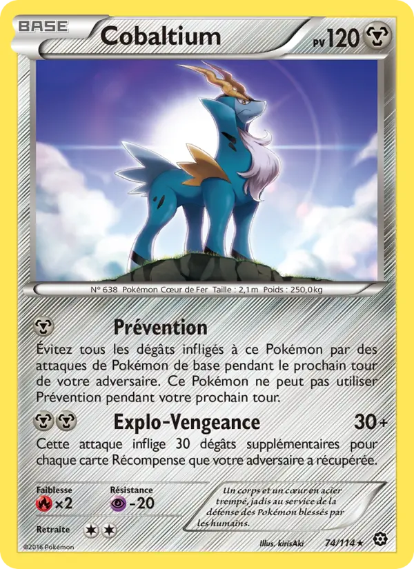 Cobaltium — carte 74 de l’extension Offensive Vapeur