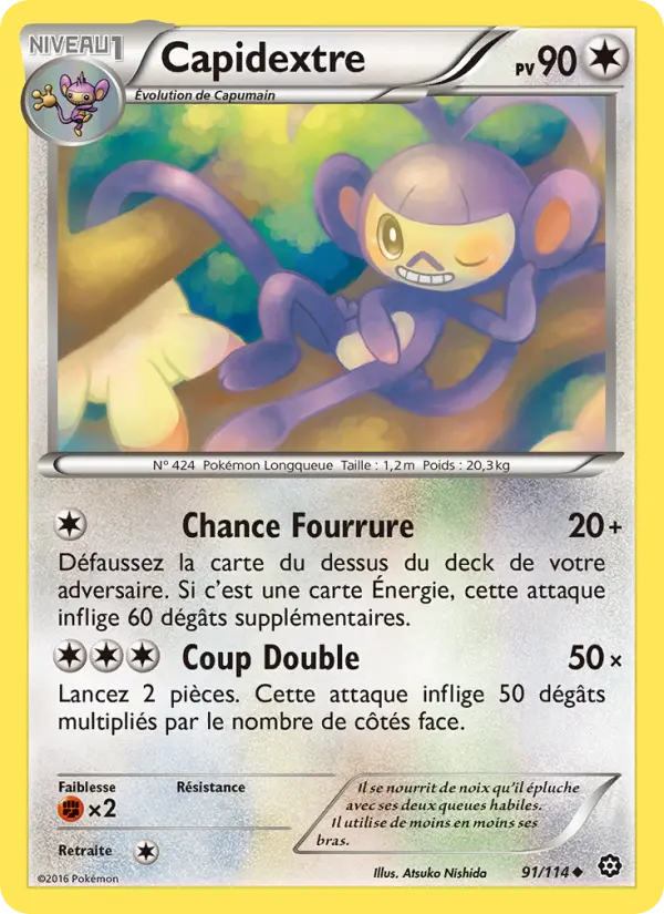 Capidextre — carte 91 de l’extension Offensive Vapeur